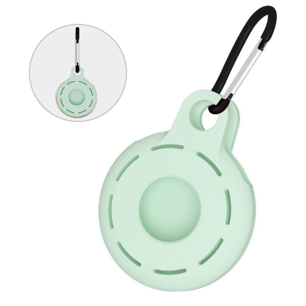 AirTags round shape silicone cover - Flourescent Green Green