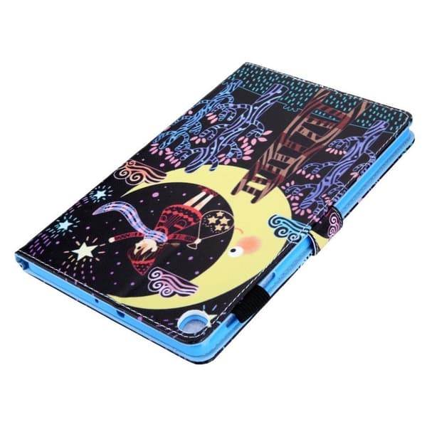 Samsung Galaxy Tab S5E mønster multi-vinkel læretui - Star Plukke Child Multicolor