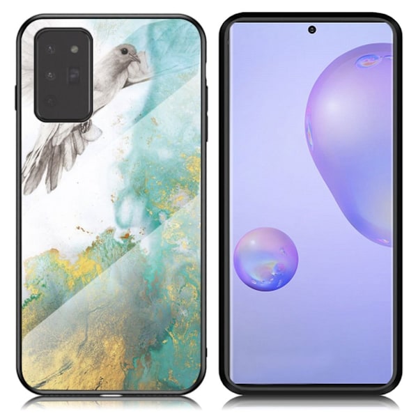 Fantasy Marble Samsung Galaxy Note 20 kuoret - Perhokyyhkynen Multicolor