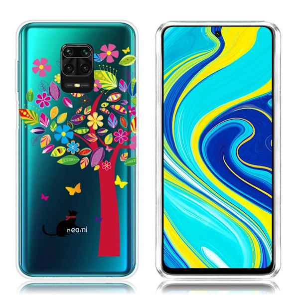 Deco Xiaomi Redmi Note 9 Pro / Note 9S / 9 Pro Max Cover - Farverigt Træ Multicolor