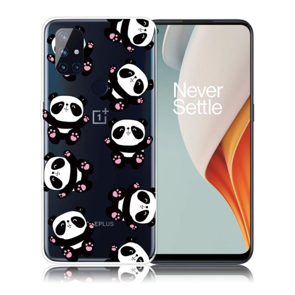 Deco OnePlus Nord N100 case - Cute Panda White