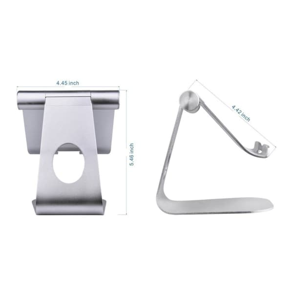 Universell sammenleggbar bordholder for nettbrett - Grå Silver grey