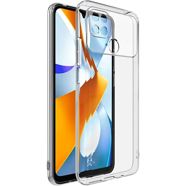Imak UX-5 suojus Xiaomi Poco C40:lle - Läpinäkyvä Transparent