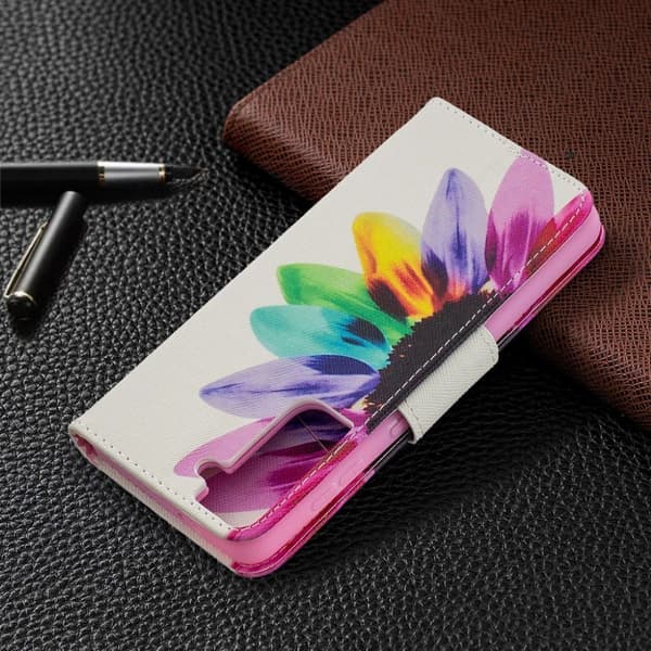 Wonderland Samsung Galaxy S21 Flip Case - Kukka Multicolor