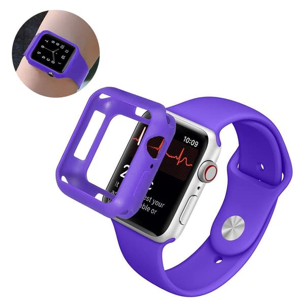Apple Watch Series 5 44mm holdbart bumper frame - Lilla Purple