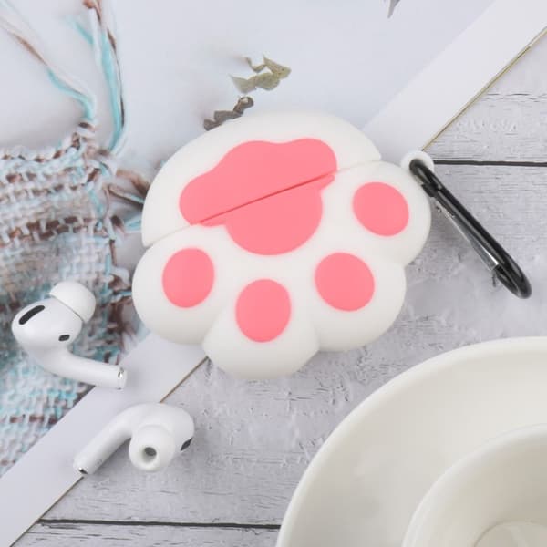 AirPods Pro - silikonikotelo - Kissan Kynsi White