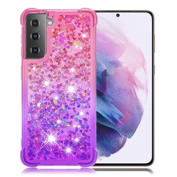 prinsesse Samsung Galaxy S21 cover - pink / lilla