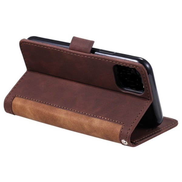 Surburbian iPhone 11 læder flip etui - Brun Brown