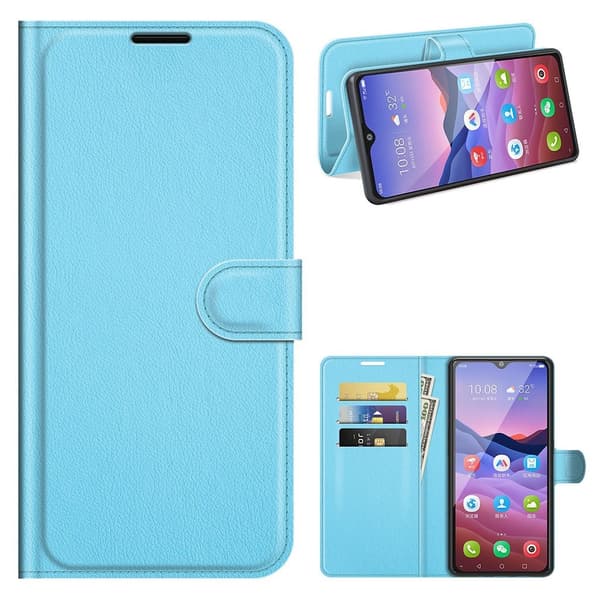 Classic ZTE Blade V2020 Smart Flippetui - Blå Blue