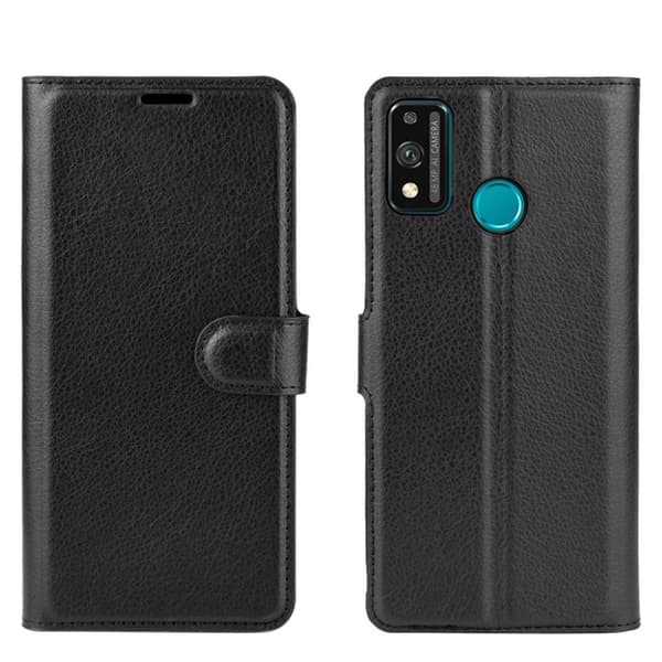 Classic Honor 9X Lite kotelot - Musta Black