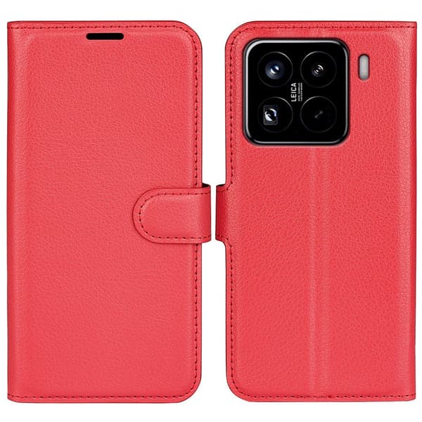 Classic Xiaomi 15 Pro fodral - Röd Röd