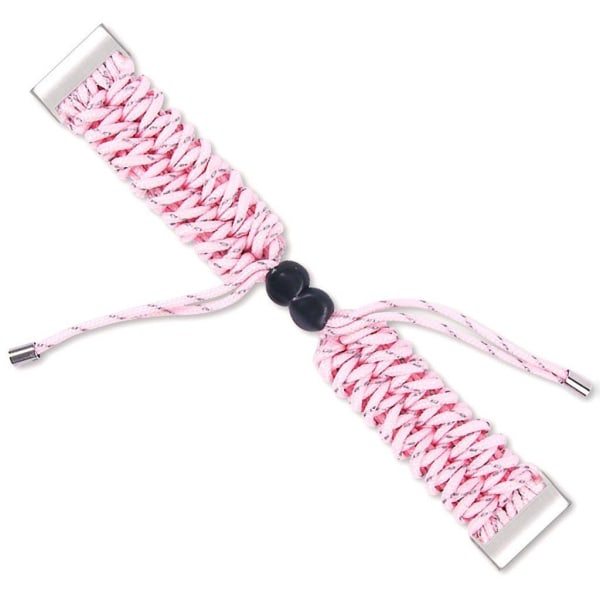 Fitbit Charge 4 / 3 braided watch band - Pink Pink