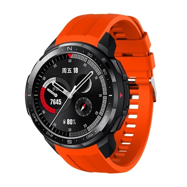 Honor Watch GS Pro silicone watch band - Orange Orange