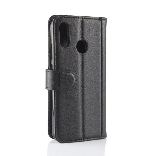 Huawei P30 Lite split læderetui - Sort Black