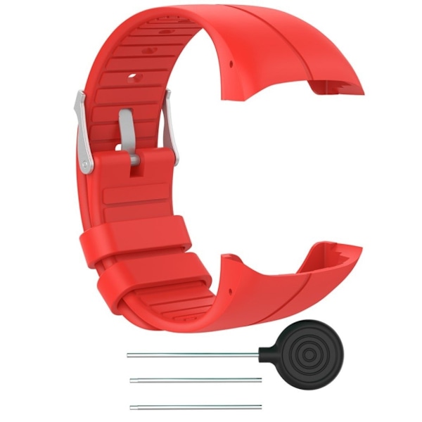 Polar M400 Silikone rem - Rød Red