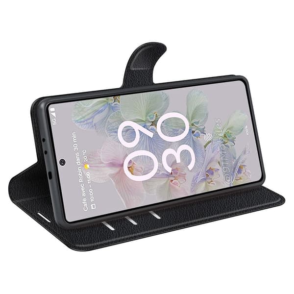 Classic Google Pixel 6a Flip Etui - Sort Black