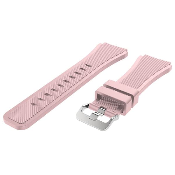 Samsung Gear S3 fleksibelt silikonerem - Lyserød Pink