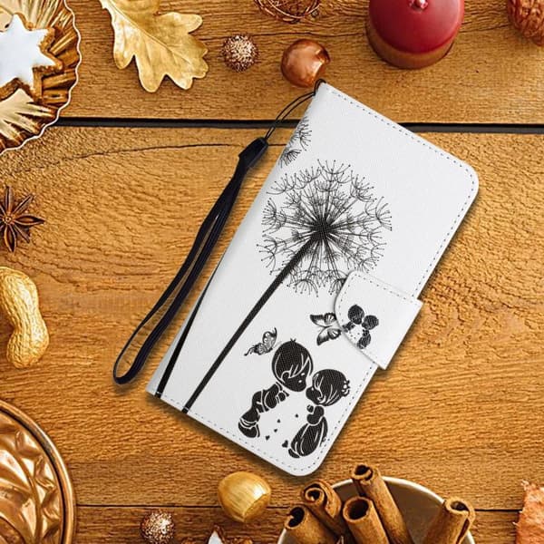 Wonderland Samsung Galaxy A53 5G Flip Etui - Mælkebøtte White