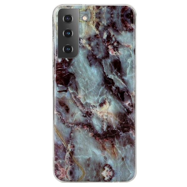 Marble Samsung Galaxy S22 Plus Etui - Grå Multicolor