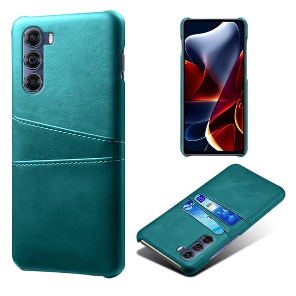 Dual Card Etui Motorola Edge S30 - Grøn Green