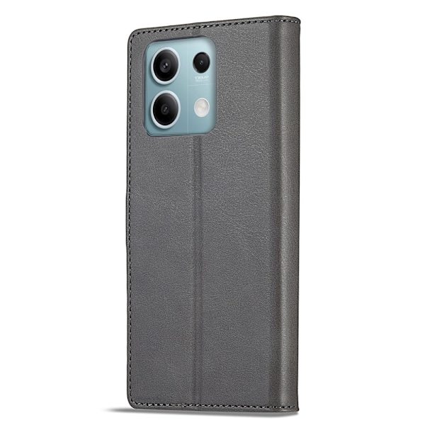 LC.IMEEKE Xiaomi Redmi Note 13 Pro 5G  flip etui - Grå Silver grey
