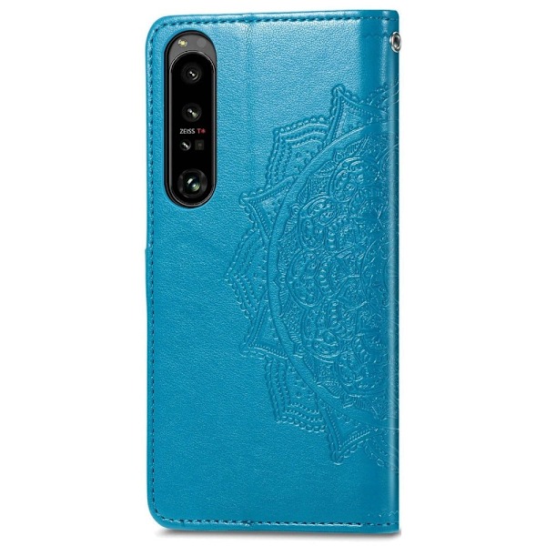 Mandala Sony Xperia 1 Iv Flippetui - Blå Blue