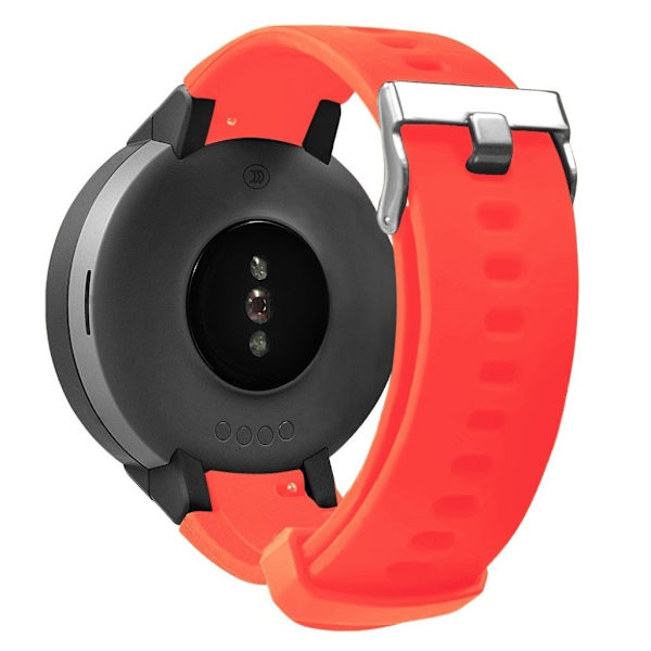 Amazfit Verge 3 urrem i rustfrit stål - rød Red