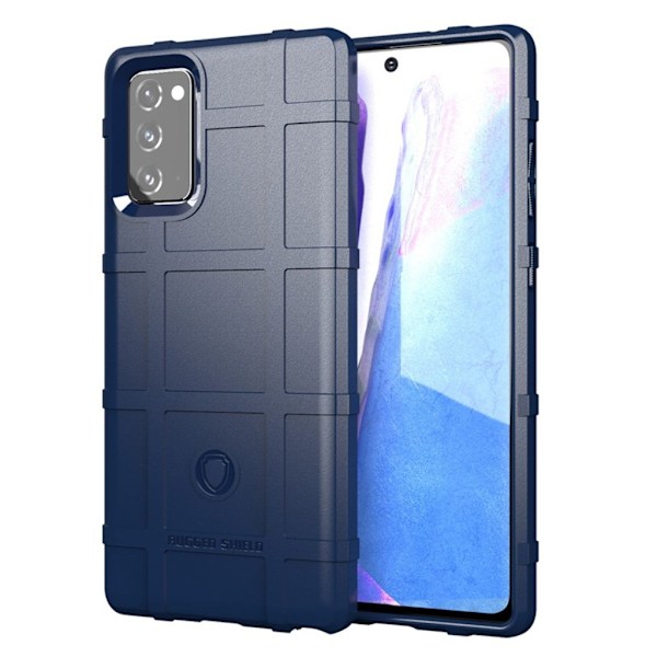 Rugged Shield Samsung Galaxy Note 20 skal - Blå Blå