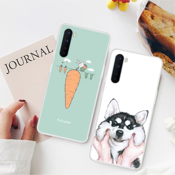 Deco OnePlus Nord Etui - Pull Radish Green