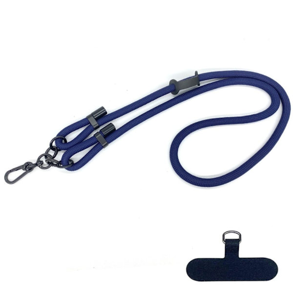 Justerbar nakke-/skulderstropp i polyester - Marineblå Blue