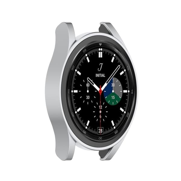 Samsung Galaxy Watch 4 Classic (42mm) unikt skyddsfodral - Silver Silvergrå