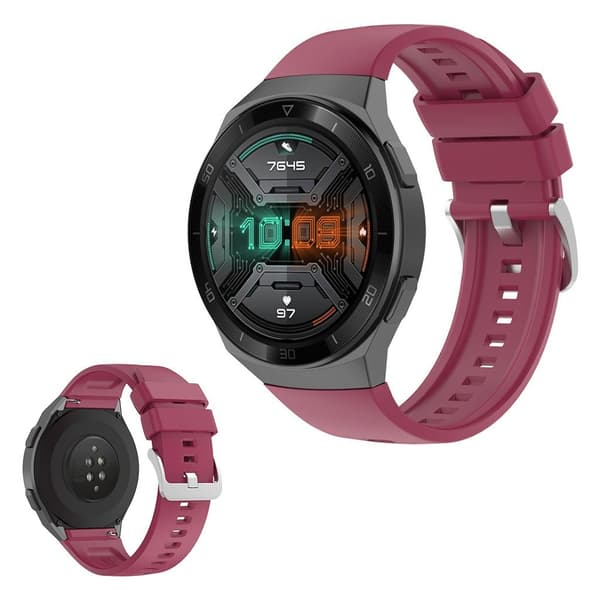 Huawei Watch GT 2e silikone rem - vinrød Red