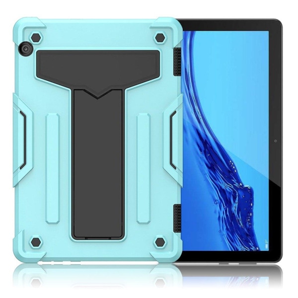 stötsäker hybrid silikon fodral för Huawei MediaPad T5 - baby bl Blå