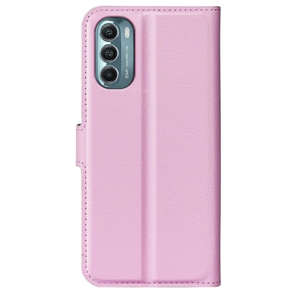 Klassisk Motorola Moto G Stylus 5G (2022) flip etui - Pink Pink