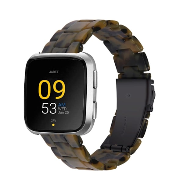 Fitbit Versa 2 / Versa Lite quick release urrem i resin - Militærgrøn Green