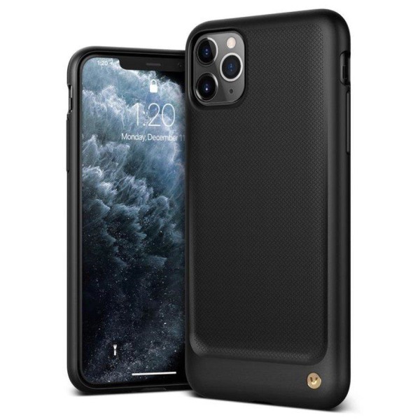 VRS Design Single Fit iPhone 11 Pro Max -puhelimeen - Musta Black