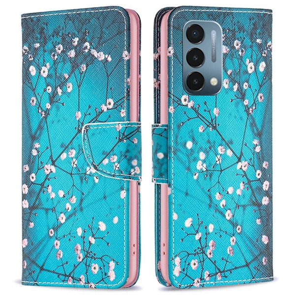 Wonderland OnePlus Nord N200 5G flip kuoret - Talvi Makea Blue