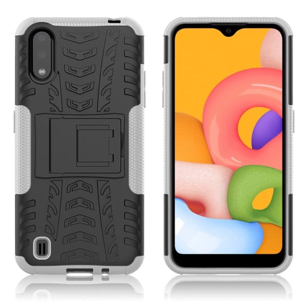 Offroad Samsung Galaxy A01 skal - Vit Vit