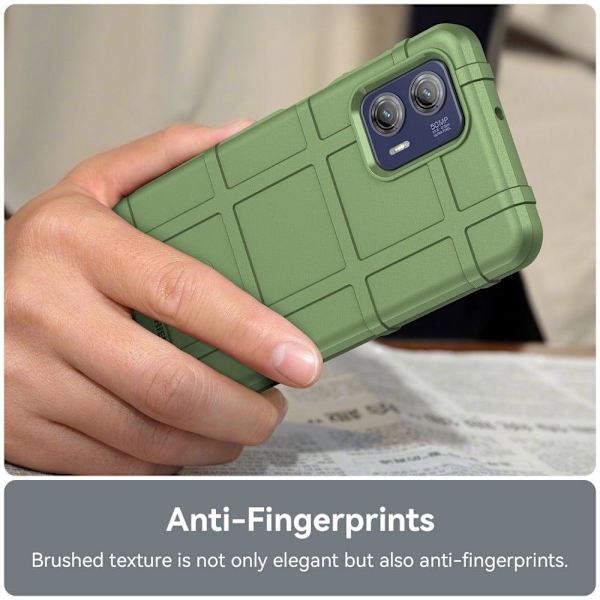 Rugged Shield Motorola Moto G73 skal - Grön Grön