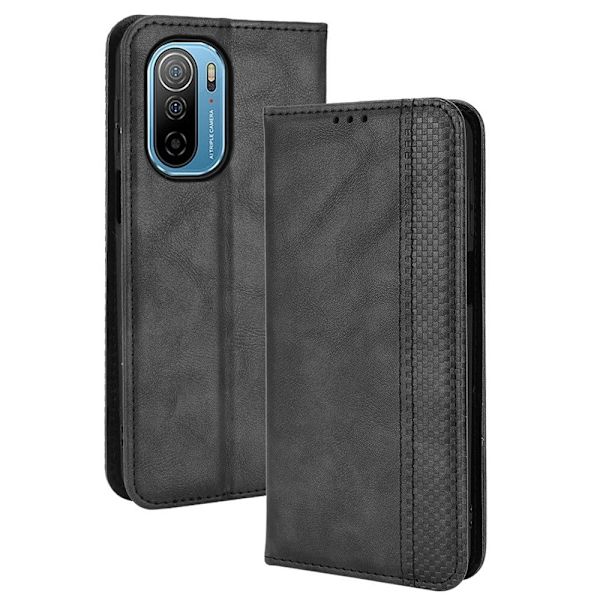 Bofink Vintage Ulefone Note 13p Nahkakotelo - Musta Black