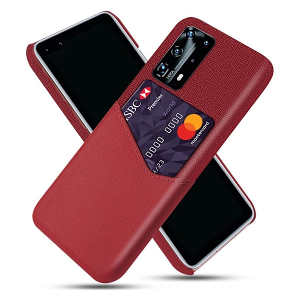 Bofink Huawei P40 Card kuoret - Punainen Red