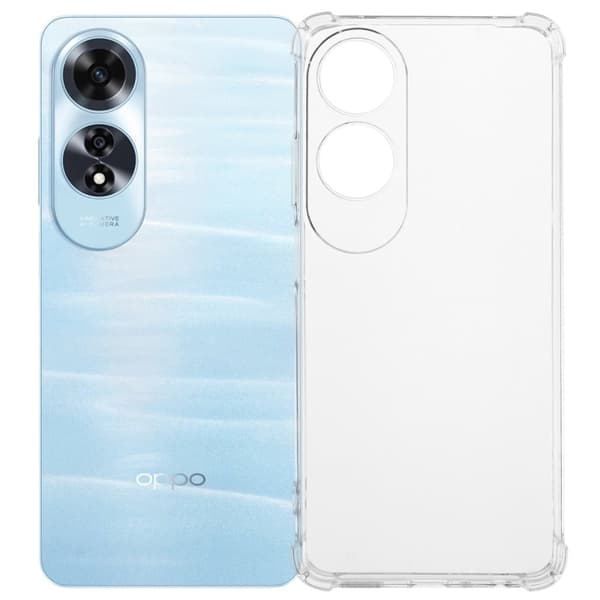 Lux-Case Airbag-deksel for Oppo A60 Transparent