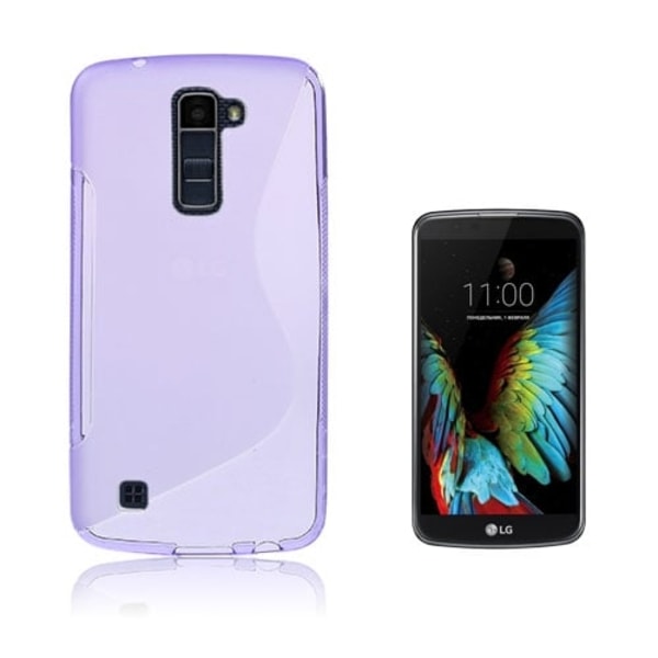 Lagerlöf LG K10 TPU Kuori - Violetti Purple