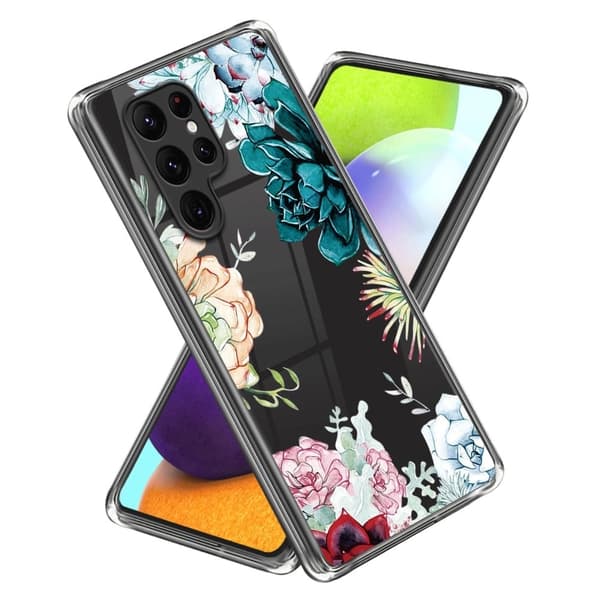 Deco Samsung Galaxy S24 cover - Sukkulent Plante Multicolor
