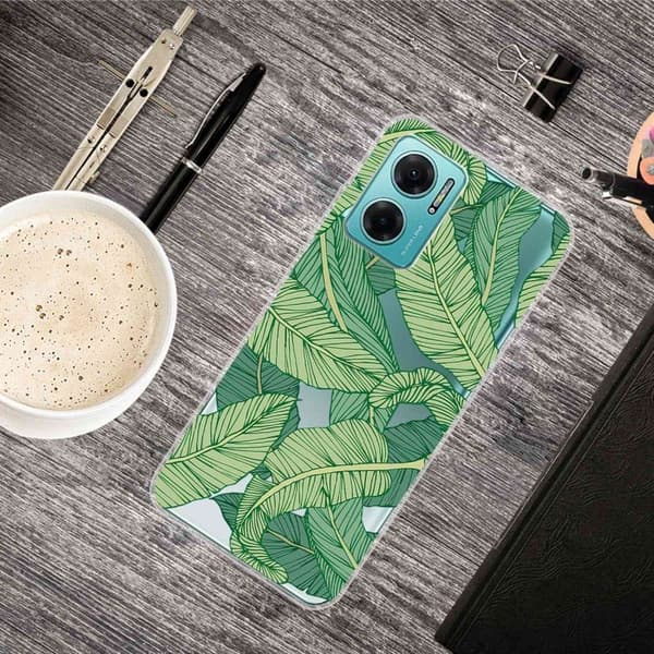 Deco Xiaomi Redmi Note 11E cover - Grøn Green