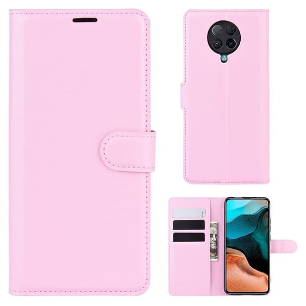 Classic Xiaomi Poco F2 Pro / Redmi K30 Pro Flippetui - Rosa Pink