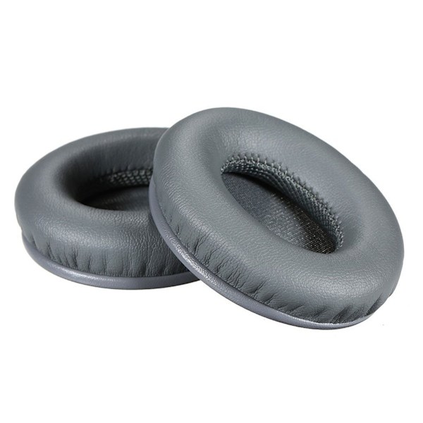 Monster Beats Solo læder memory foam ear pad pude - Grå Silver grey