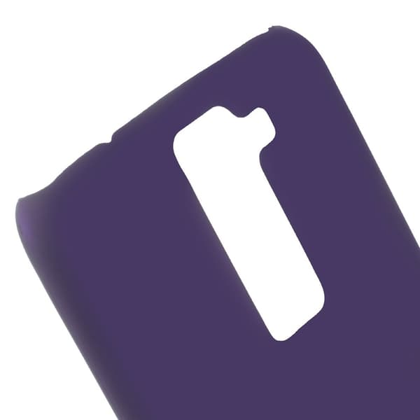 Sund Gummifisert hardt bakdeksel for LG K8 - Lilla Purple
