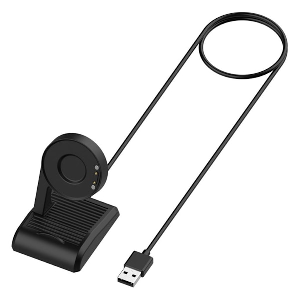 1m Ticwatch Pro 3 USB-latauskaapeli + telakointiasema Black