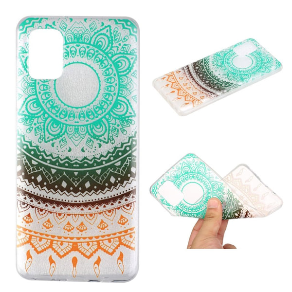 Deco Samsung Galaxy A31 deksel - Mandalablomst Multicolor